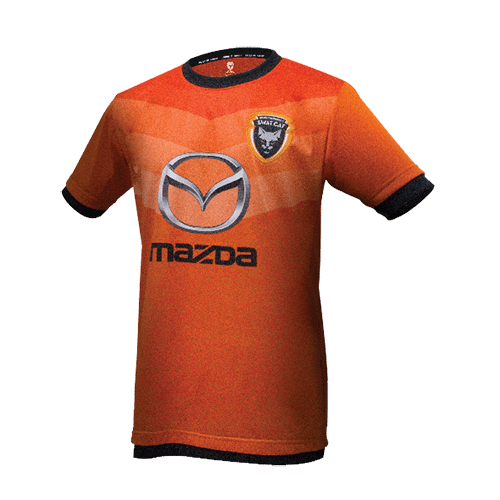 เสื้อนครราชสีมา ทีมเหย้า 2017 สีส้ม